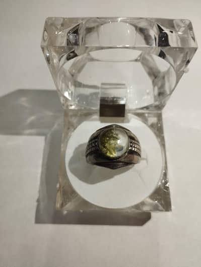 Green hairs Moh e najaf / Zabarjad Ring
