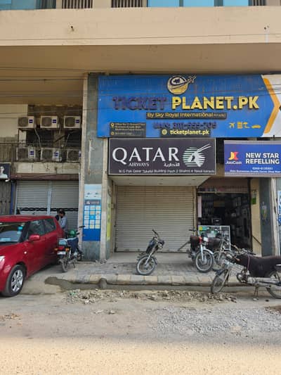 Ground Plus mezzanine shop for rent 2200sqft in shahar e Faisal.