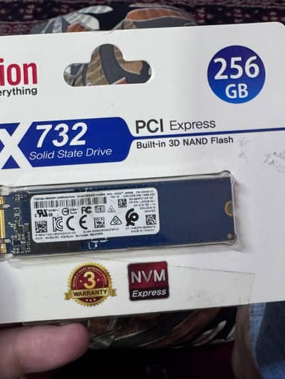 Toshiba 256GB nvme ssd,