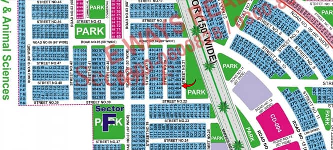 10 Marla Park-Facing Residential Plot for Sale