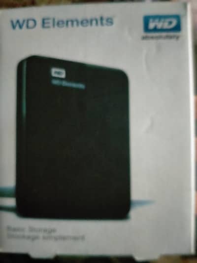 WD external hard drive