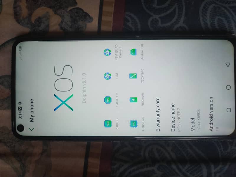 Infinix Note 7 0