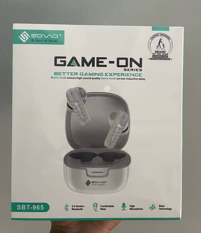 SOVO SBT-965 Game-On Wireless Earbuds