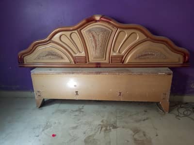 Double Bed Set With Side &  Dressing Table