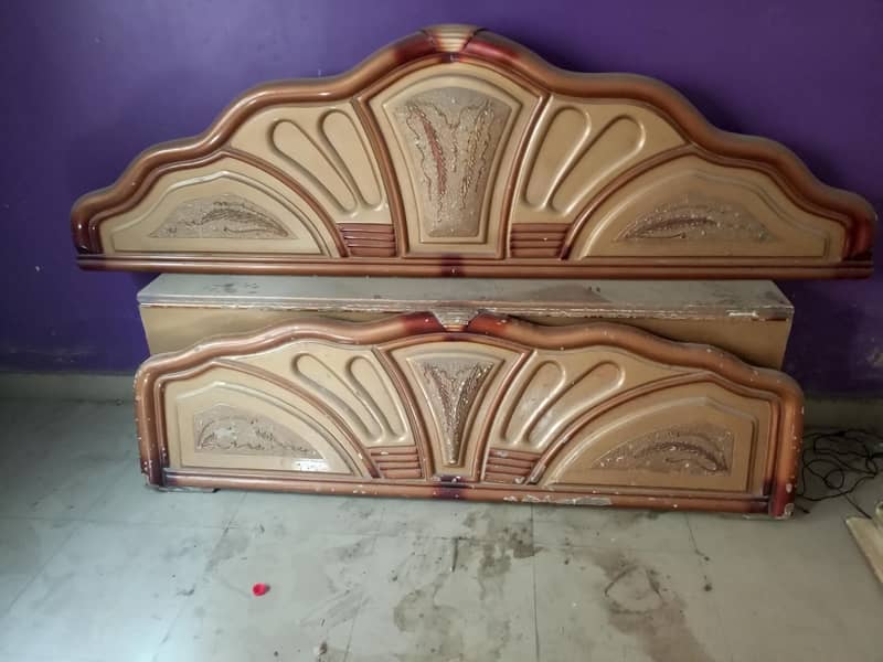 Double Bed Set With Side &  Dressing Table 1