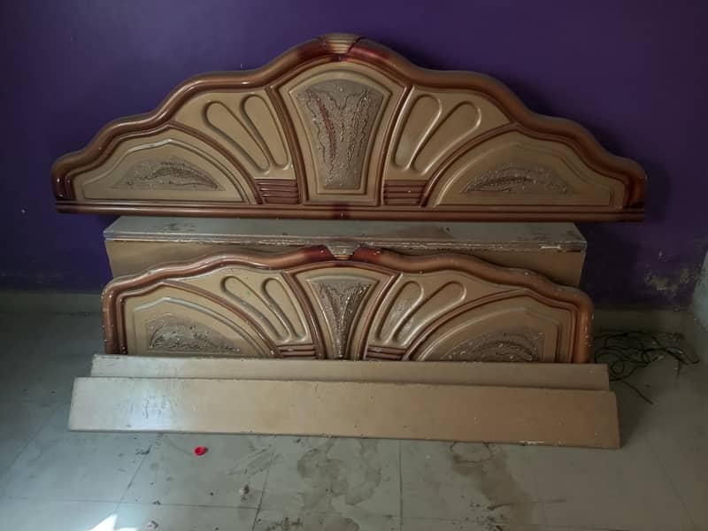 Double Bed Set With Side &  Dressing Table 2
