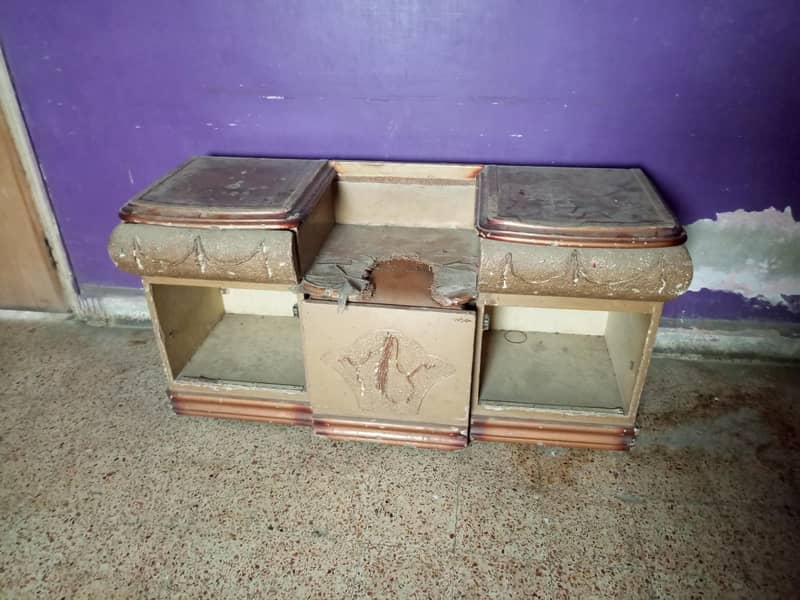 Double Bed Set With Side &  Dressing Table 4