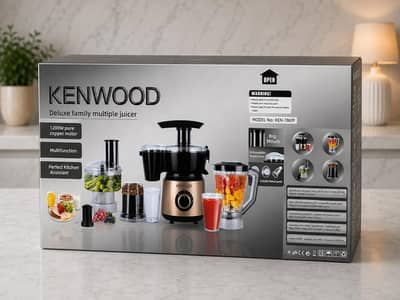Kenwood deluxe family' 11in1 food processor 1200w heavy duty