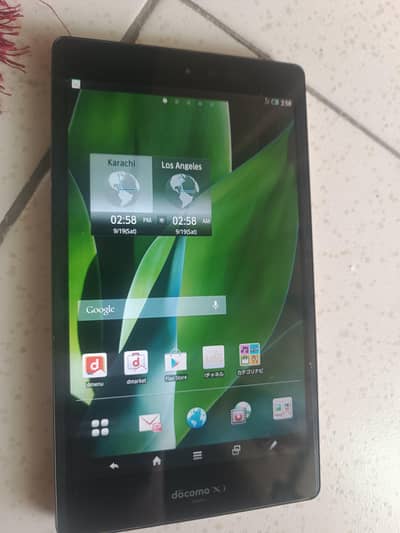 Docomo Aquos Pad tablet condition 10/9