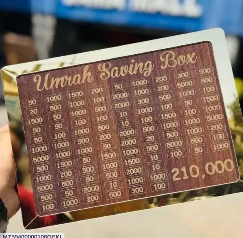 Umerah saving box 0