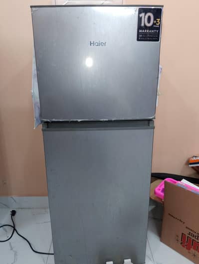 haier double door room fridge