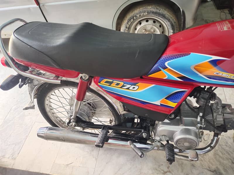 CD 70 ZERO METER CONDITION 2026 MODEL 3