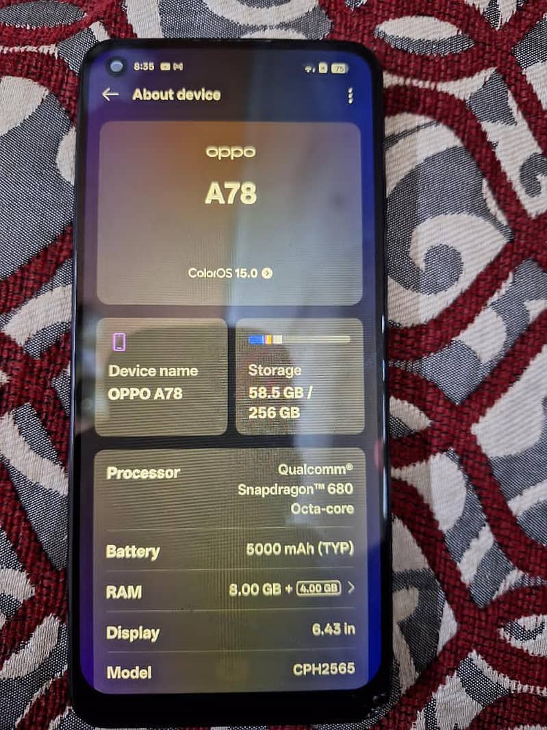 OPPO A78 2