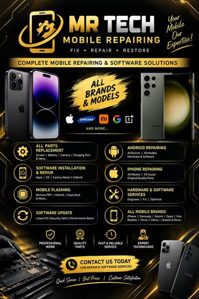 Mobile Repairing Services with lower price than markets