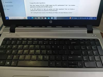 HP Laptop Home used with Bag