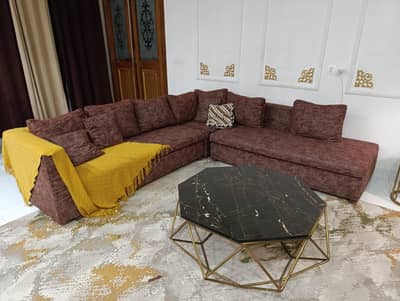 l Shaped Sofa (7 Seater) Used for sale