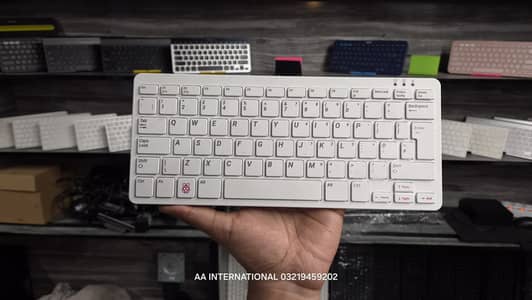 Raspberry Pi 400 complete personal computer in keyboard with 16gb card