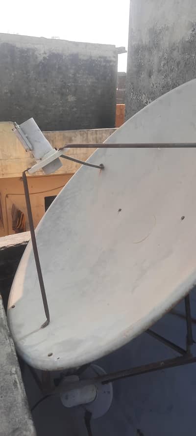 2 Used Dish Antenna  + Receiver – Complete Set