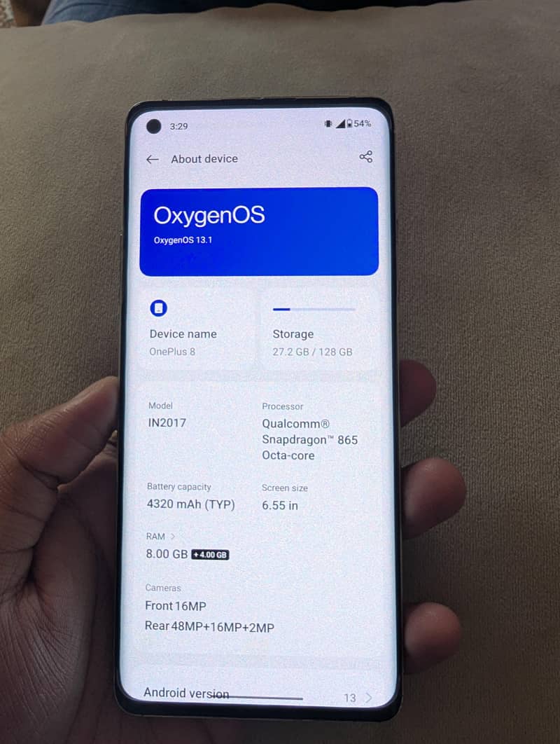 One Plus 8 8