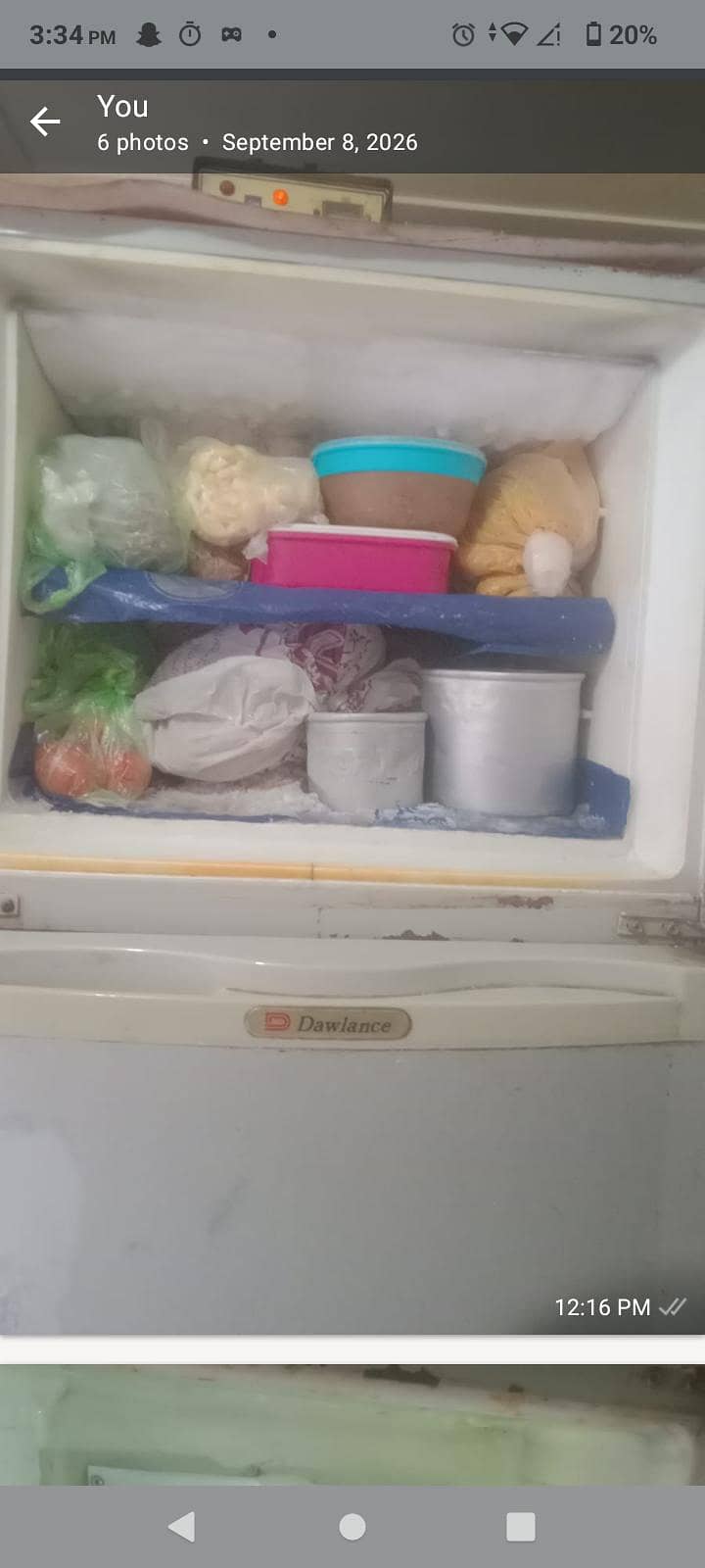 DAWLANCE FRIDGE 1