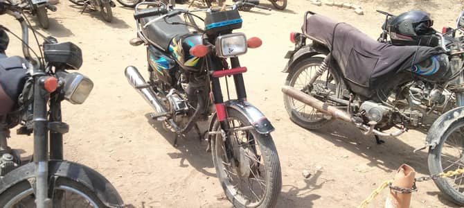 United 125 cc 2018 Karachi Number