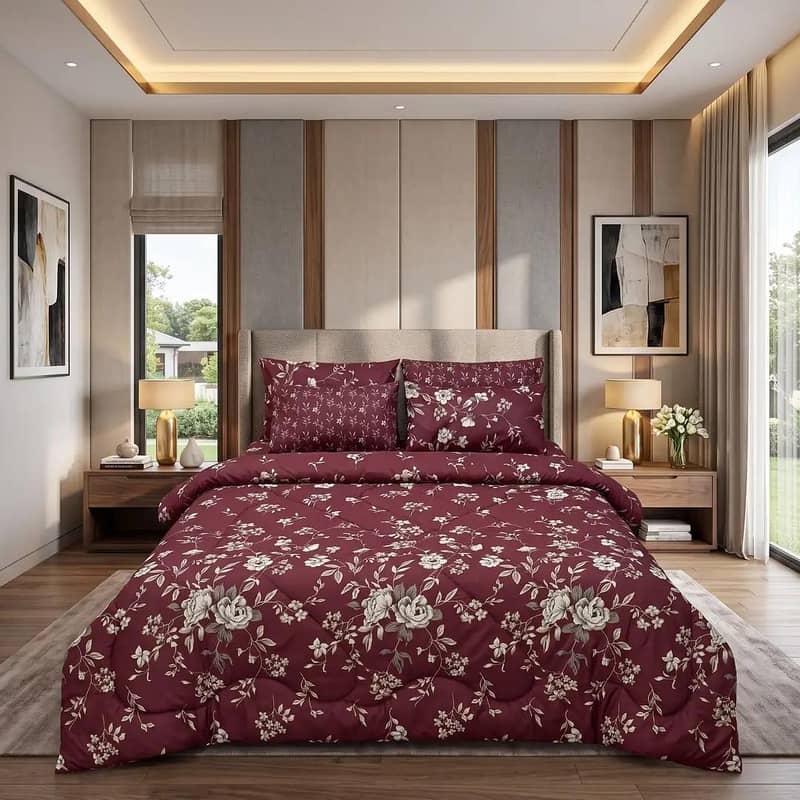 6 PC  Razai Set 1