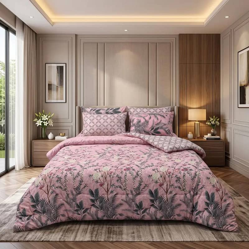 6 PC  Razai Set 4
