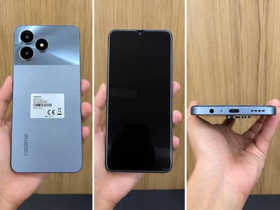 Realme Note 50 box with charger