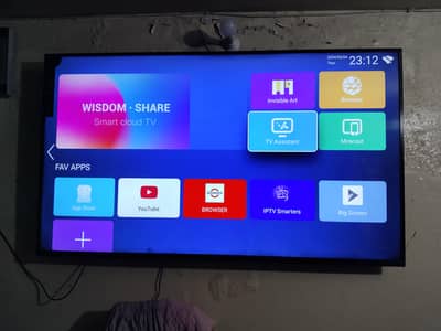 LED smart tv.