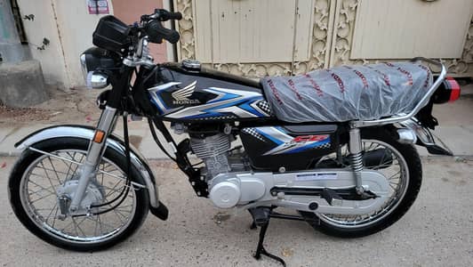 Honda CG 125 2025 Model Hyderabad Number