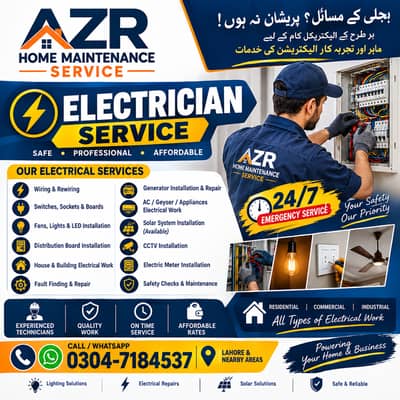 Professional Electrician Services | Home & Office Electrical Work