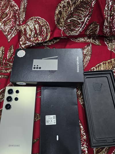 Samsung Mobile S24 Ultra official pta approved