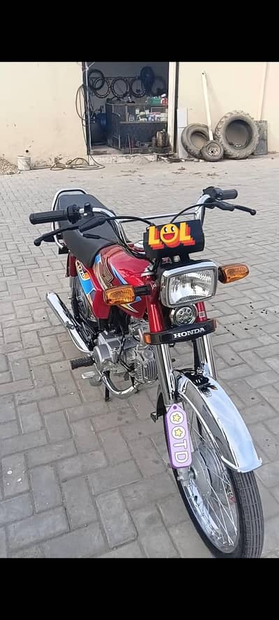 honda cd 70 2026 zero meter