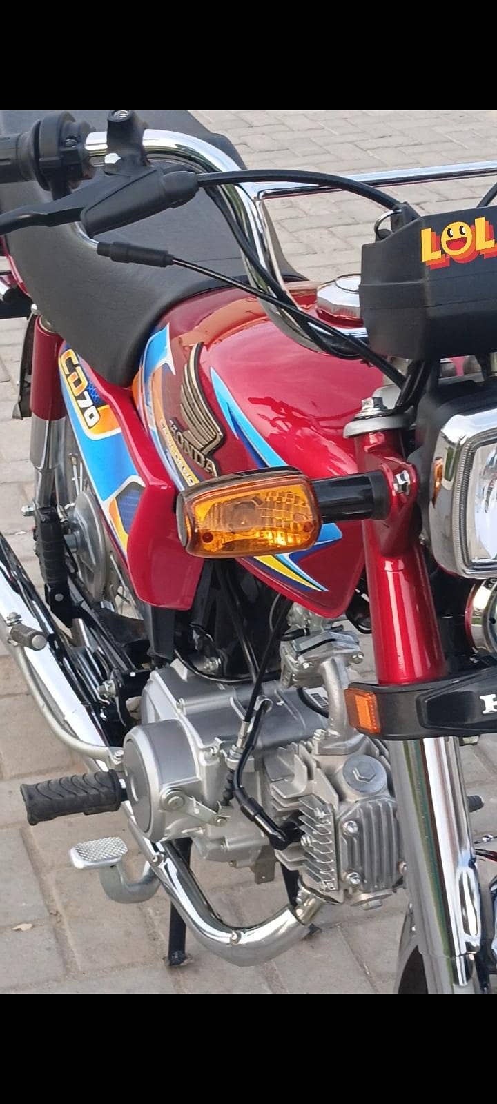 honda cd 70 2026 zero meter 1