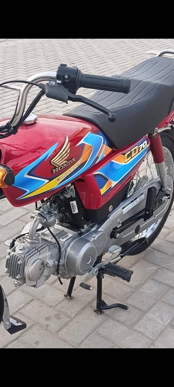 honda cd 70 2026 zero meter 3