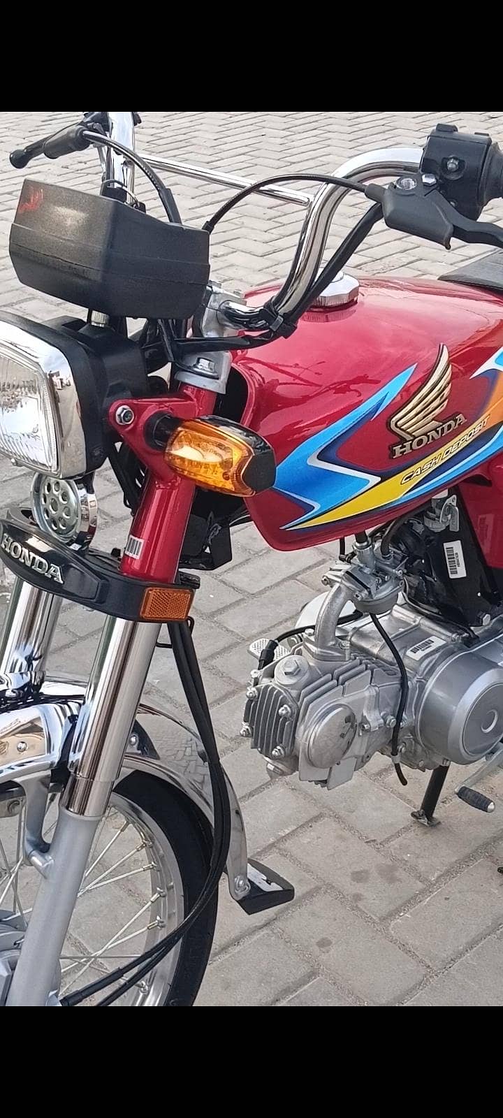 honda cd 70 2026 zero meter 5
