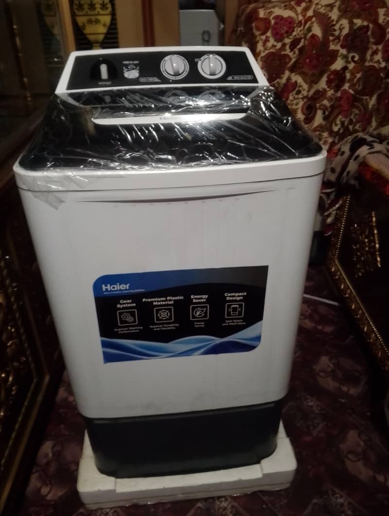 Haier washing machine 3