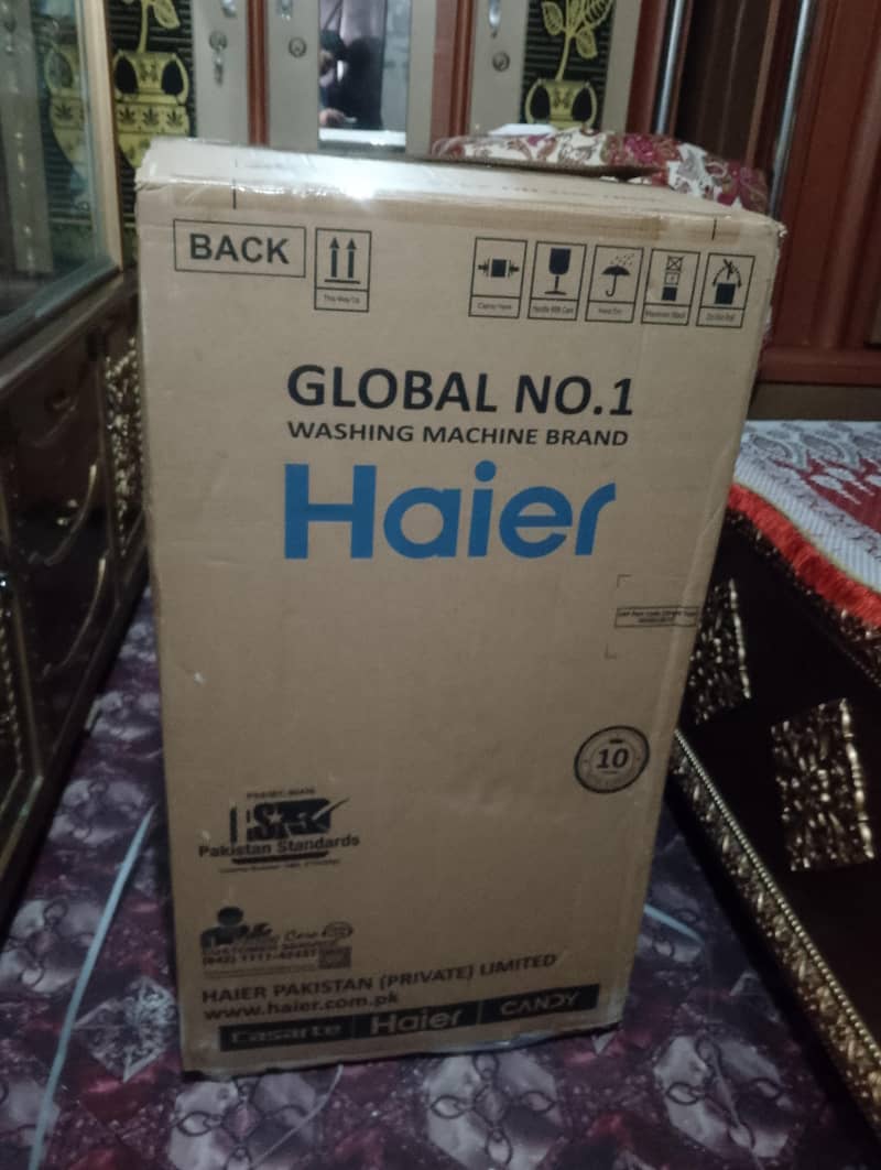 Haier washing machine 5