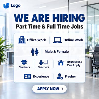 hiring male and female for work