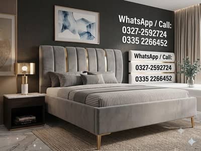 QUEEN SIZE BEDS/TURKISH VELVET BEDS/KING SIZE BEDS/SINGLE BEDS