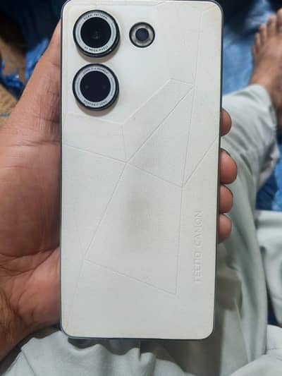 tecno camon 20 8/256 panal change fingur off