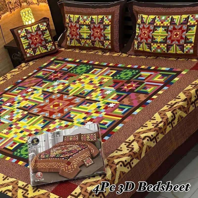 4 PC Bed Sheets 3