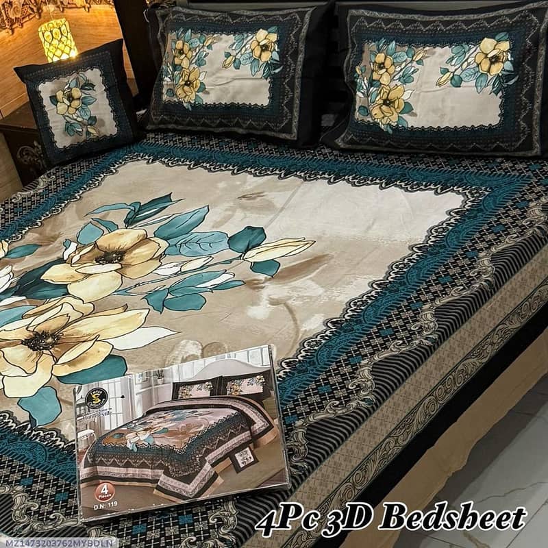 4 PC Bed Sheets 7