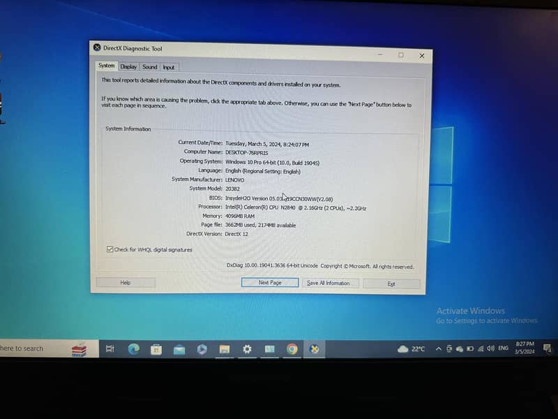Lenovo Intel inside 13