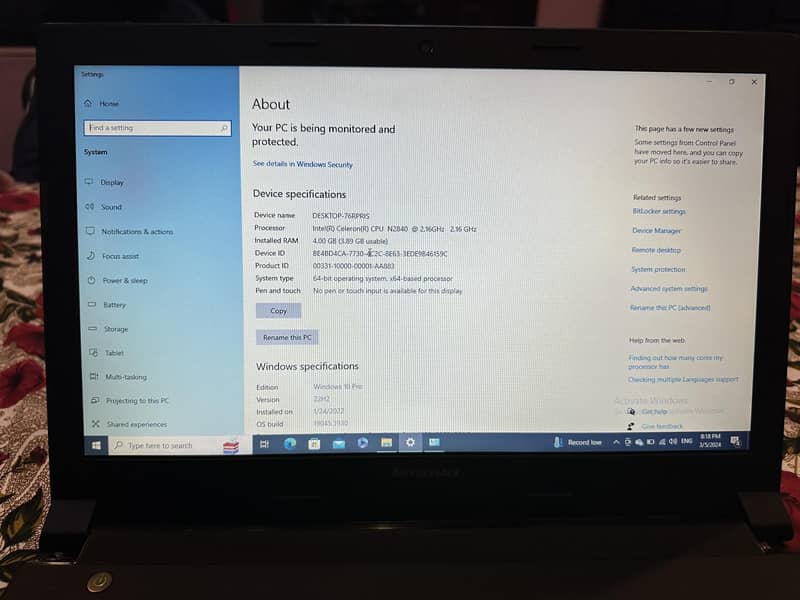 Lenovo Intel inside 14