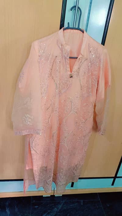Used Beautiful Net Shalwar Kameez for Women