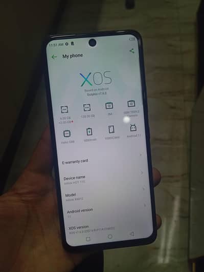 Infinix Hot 11s(4+2/128)