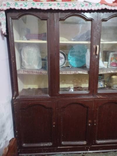 bartan  armari 4 section wali