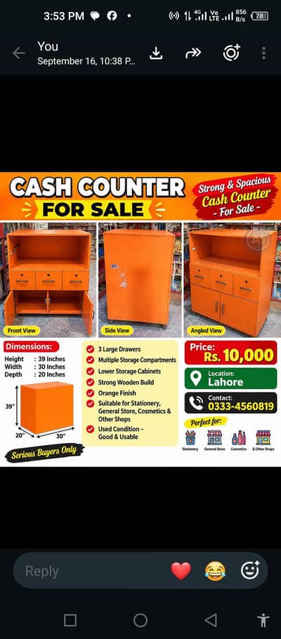 Cash Counter