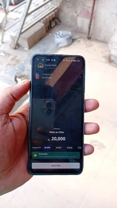 oppo F17pro 8gb. 128gb